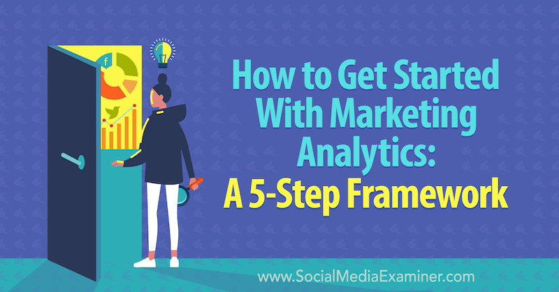 Aan de slag met Marketing Analytics: een 5-stappenraamwerk door Chris Mercer op Social Media Examiner.