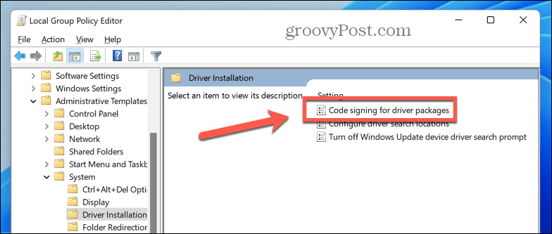 Windows 11 Code Signing voor stuurprogrammapakketten