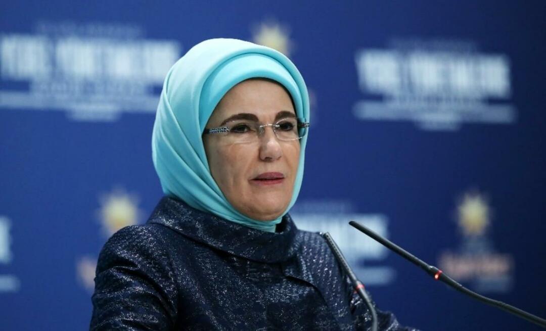 First Lady Erdoğan: "Laat onze stemmen de stem van de Palestijnen zijn!"