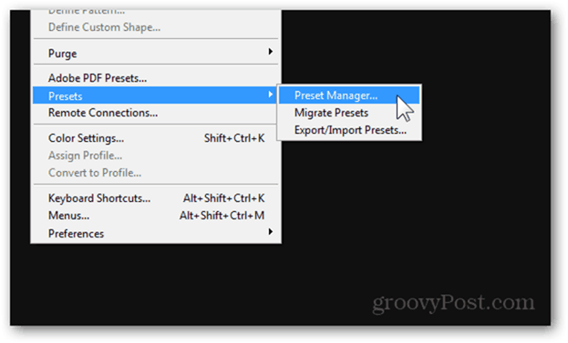 Photoshop Adobe Presets-sjablonen Downloaden Maken Creëren Vereenvoudigen Eenvoudig Eenvoudig Snelle toegang Nieuwe handleiding Handleiding Manager Voorinstellingen bewerken Gebouwd