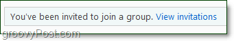 Word lid van een groep in Windows Live via uitnodiging
