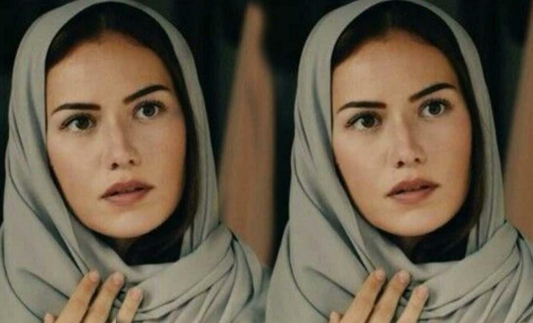 De hijab-frames van Fahriye Evcen, die voor de tweede keer moeder werd, kwamen naar voren!