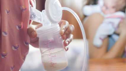 Hoe kan ik pijnloze moedermelk afkolven en bewaren? Melkmethode met hand- en elektrische pomp