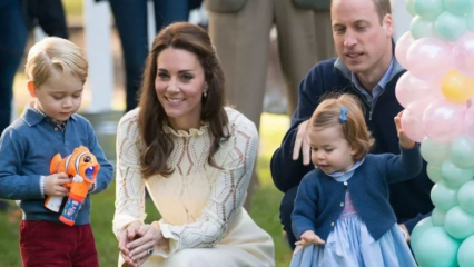 De andere zus draagt ​​de krimpende kleding van de Britse koninklijke familie!