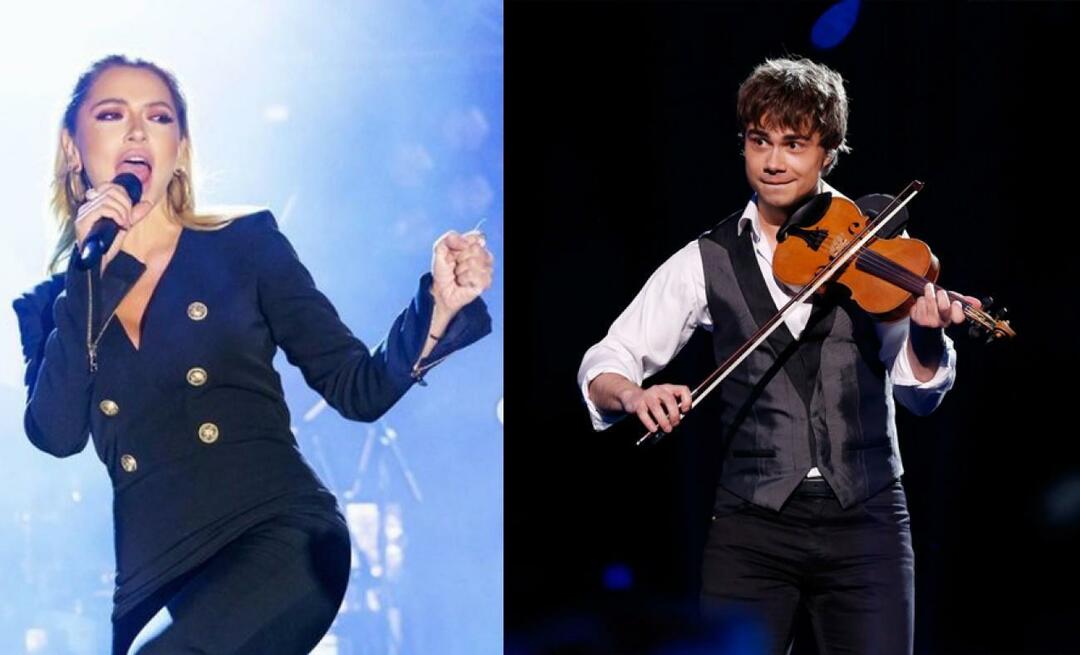 De samenwerking tussen Hadise en Alexander Rybak viel als een bom op de agenda! Met zijn rivaal op het Eurovisie Songfestival...