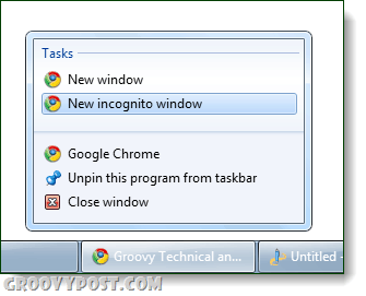 Chrome incognito starten