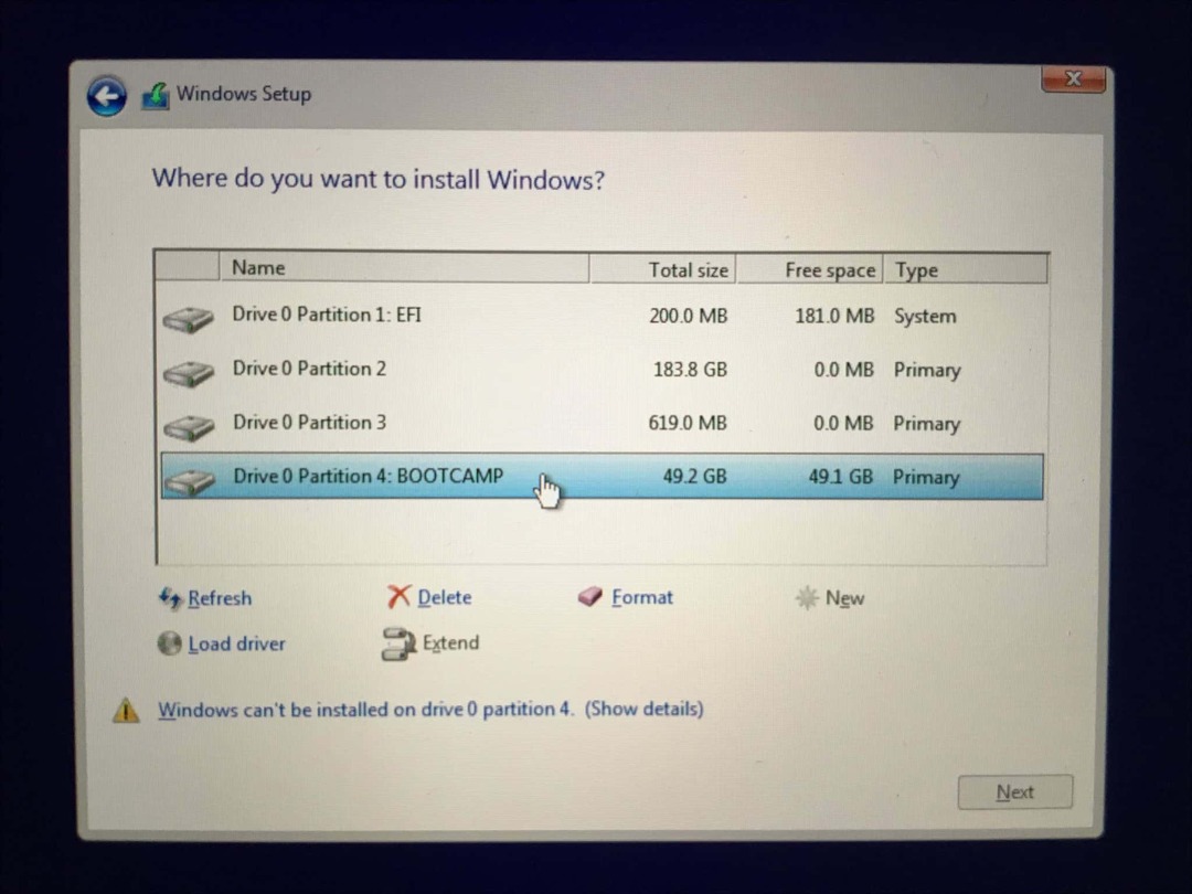 Windows-installatie 6a