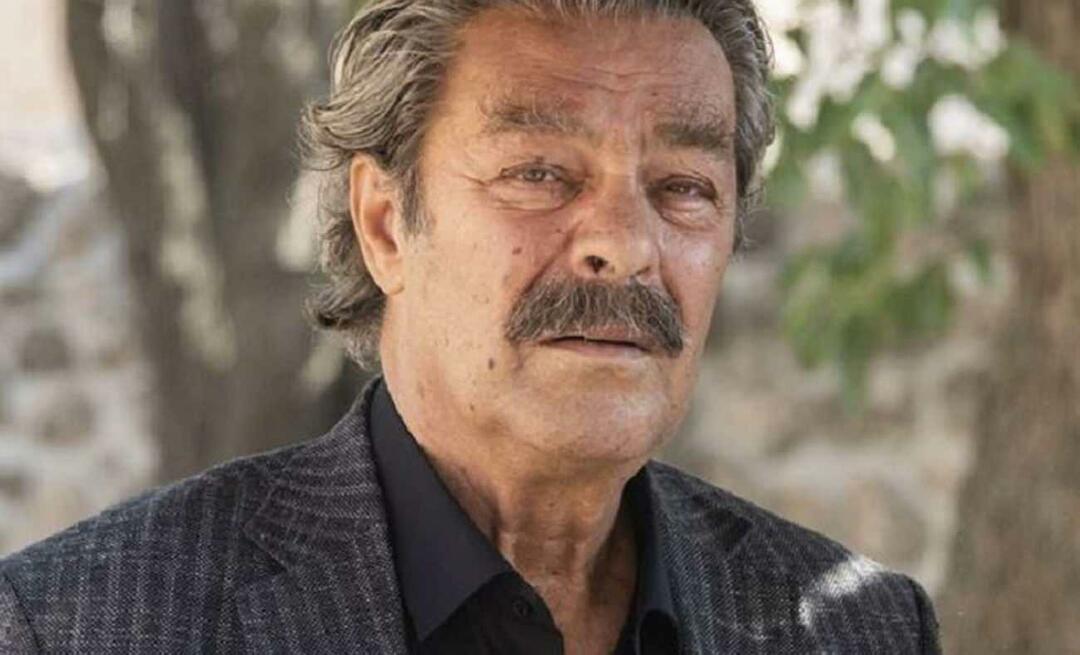 Het laatste optreden van Kadir İnanır stond op de agenda! Op 74-jarige leeftijd veranderde de naald in draad