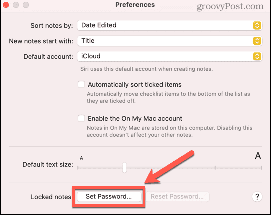 mac nieuw wachtwoord instellen