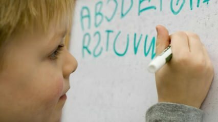 Hoe kinderen het alfabet leren?