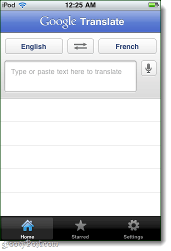 De mobiele vertaling van Google ontvangt een eigen iPhone-app