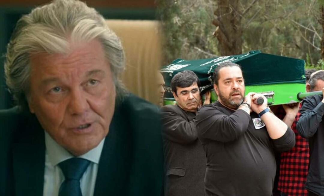 Acteur Kazım Akşar nam afscheid van zijn laatste reis