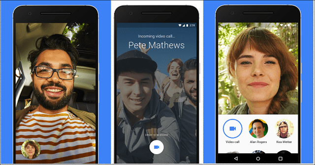Introductie van Google Duo: een gratis, veilige app voor videogesprekken voor Apple iOS en Android