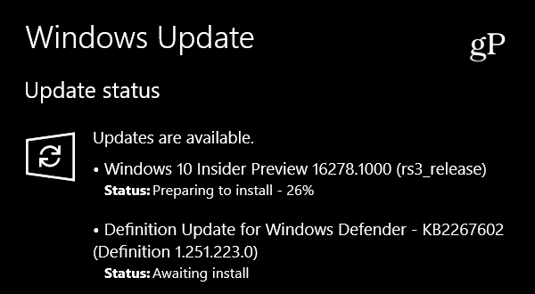 Microsoft brengt Windows 10 Insider Preview Build 16278 voor pc uit