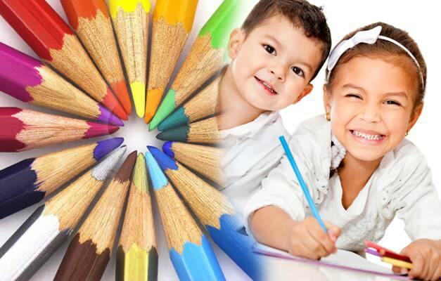 Hoe kinderen kleuren leren? Primaire kleuren