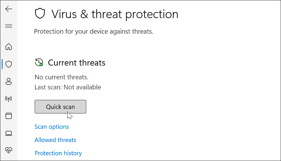 quick scan gebruik windows security op windows 11 voor optimale bescherming