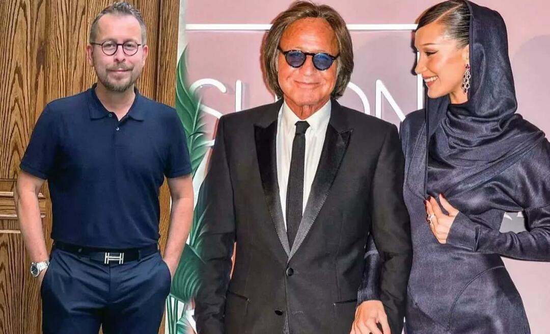 Bella Hadid's vader Mohamed Hadid staat in de keuken met de Turkse chef-kok Ömür Akkor!