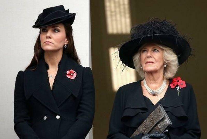 Kate Middleton en Camilla 