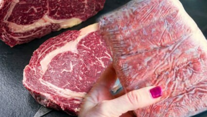 Hoe wordt bevroren vlees ontdooid?