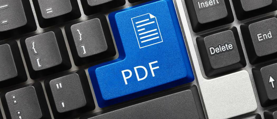 Een PNG naar PDF converteren op Windows