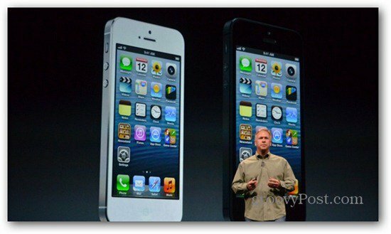 iPhone5 wit en zwart