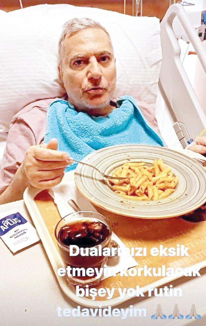 Werd Mehmet Ali Erbil in het ziekenhuis opgenomen? Beschrijving is aangekomen