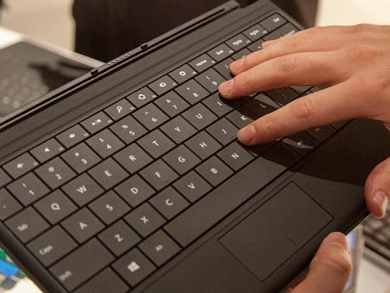 Surface-type toetsenbord