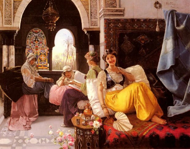 vrouwen van de Ottomaanse paleizen