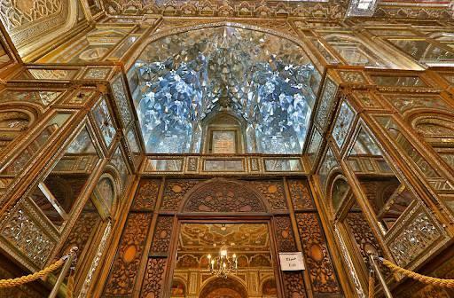 Golestan Palace Weerspiegelde Zaal