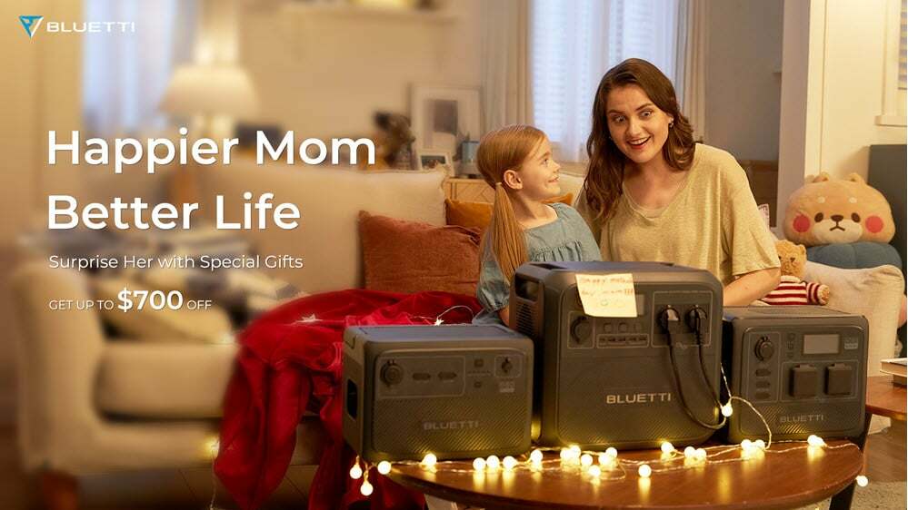BLUETTI: Power Up Mom's Day met innovatie