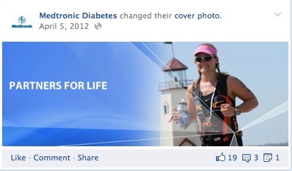 medtronic diabetes eerste Facebook-banner