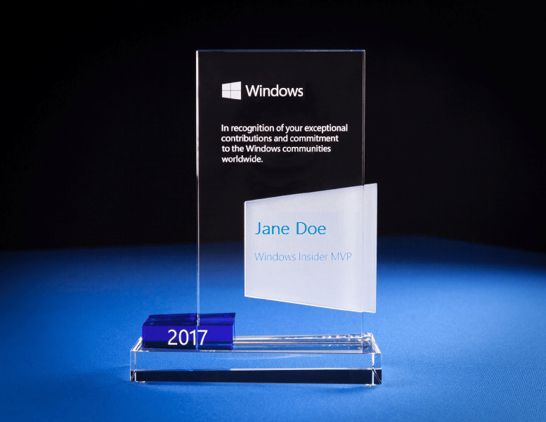 Microsoft lanceert nieuw Windows Insider MVP Award-programma
