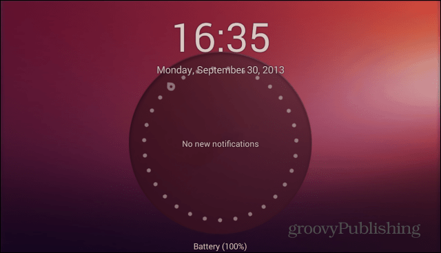 Ubuntu Lockscreen-opstartprogramma