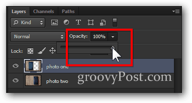 dekking geeft 100 procent Photoshop-afbeeldingsstap definitief