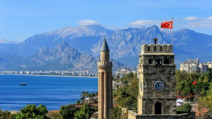 Waar te gaan in Antalya? Plaatsen om te bezoeken in Antalya