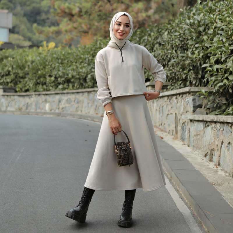 De mooiste scuba rok modellen in hijab kleding 2021