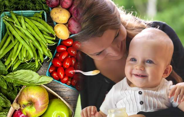 Hoe worden baby's gestart met aanvullend voedsel?