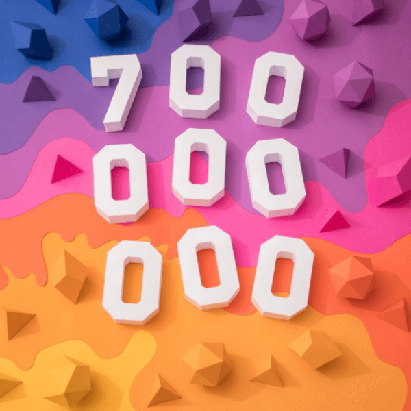 Instagram bereikt wereldwijd 700 miljoen gebruikers.