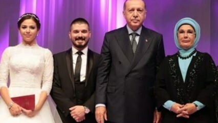 President Erdoğan en zijn vrouw Emine Erdoğan waren huwelijksgetuigen!