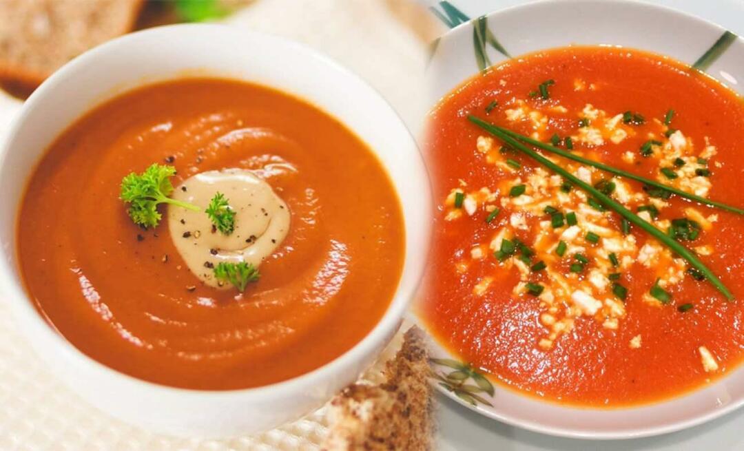 Hoe maak je soep van rode peper? Het makkelijkste recept voor rode paprikasoep
