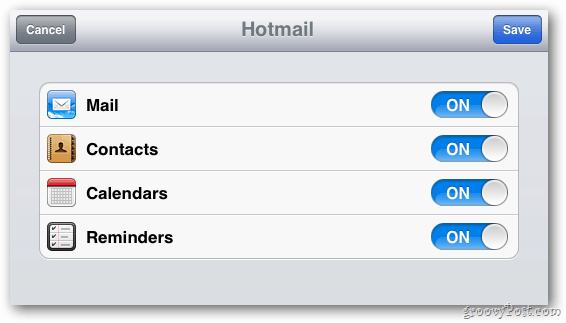 E-mailfuncties