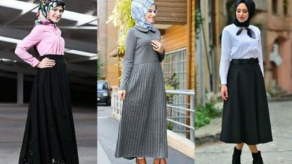 Hoe maak je een hijab-rokcombinatie?