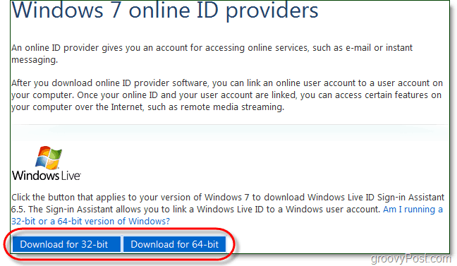 download Windows 7 live id-aanmeldhulp