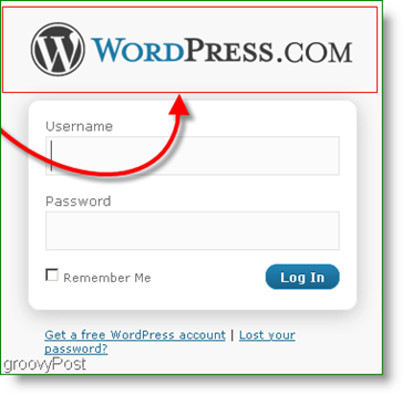 WordPress-logo op inlogpagina - logo-login.gif