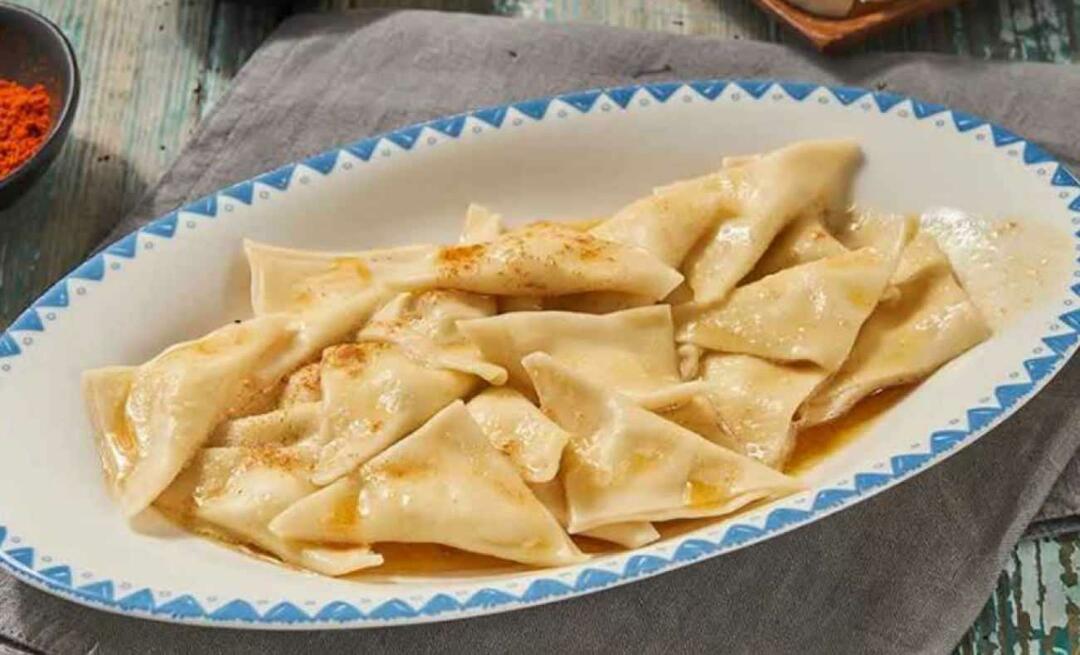 Hoe maak je piruhi ravioli met blokjes? Recept voor Piruhi-ravioli! 