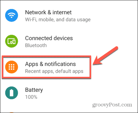 Android-apps en meldingen