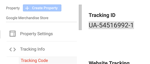 Google Analytics hoe u een property instelt die YouTube-kanaalverkeer filtert, stap 1