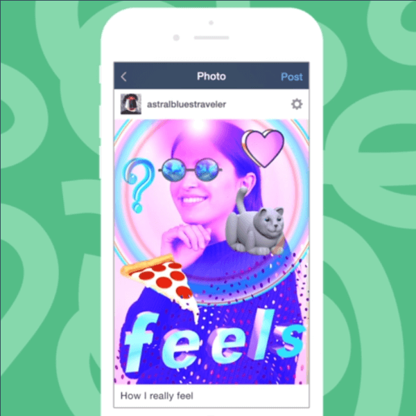 Tumblr heeft deze week meer dan 100 stickers voor je foto's en GIF's en een paar filters voor zijn iOS- en Android-apps uitgerold.