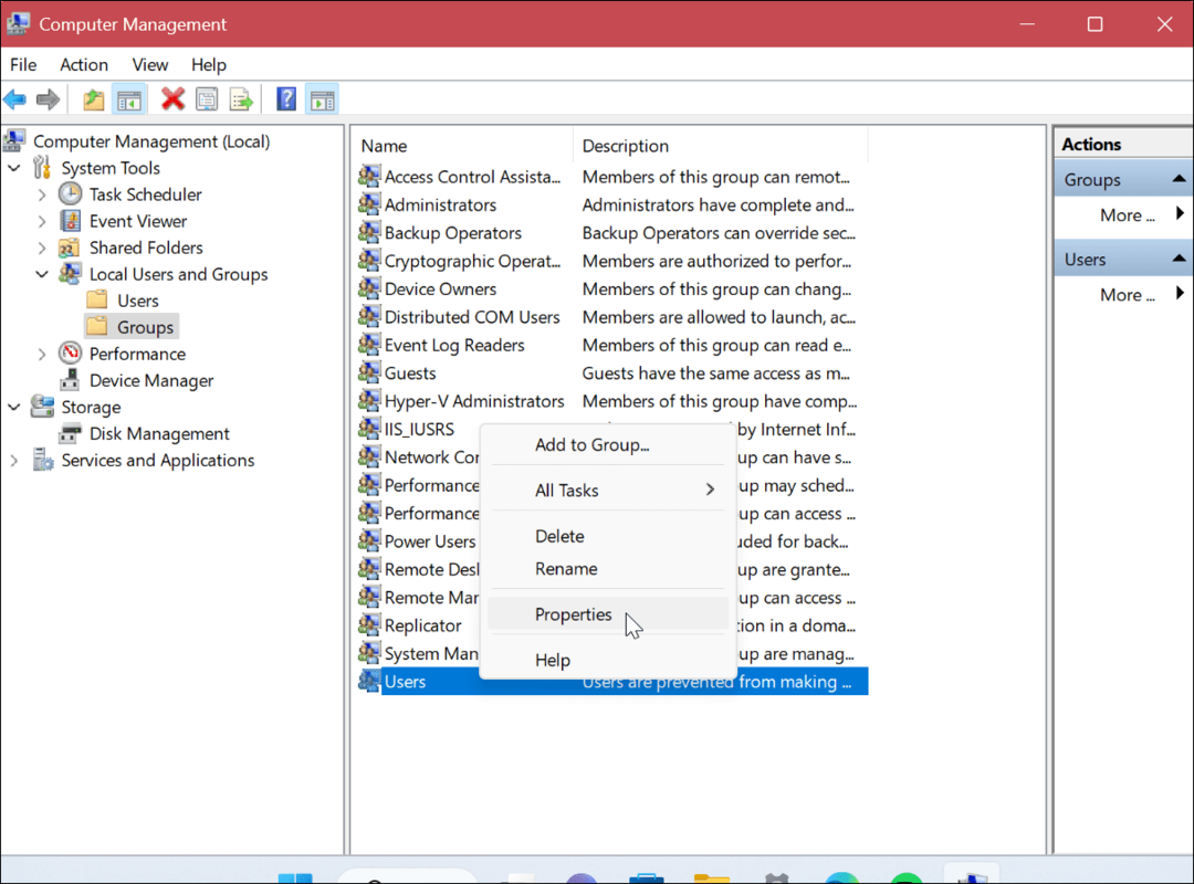Bepaal het type gebruikersaccount op Windows 11