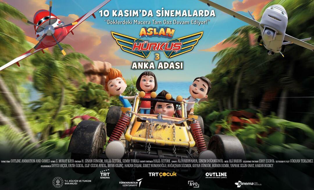 Goed nieuws voor animatieliefhebbers! 'Aslan Hürkuş 3: Anka Island' is uitgebracht